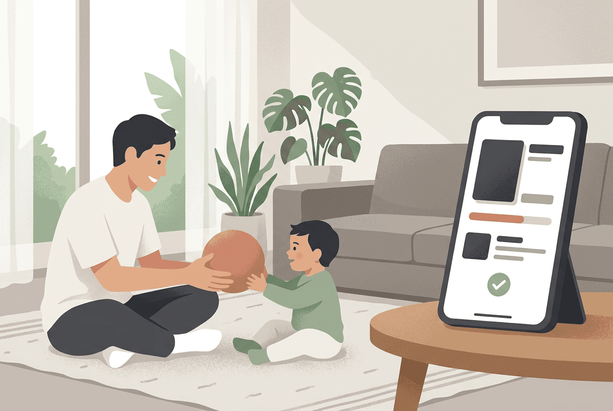 Building a Home Practice Platform for Early Intervention Caregivers